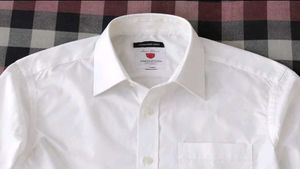 Men's White Button-Down Shirt