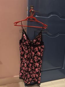 Floral Print Night Slip