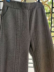 Grey Knit Trouser