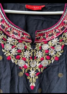 Navras Embroidered kurta ❤️