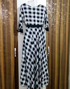 Checkered Maxi Dress