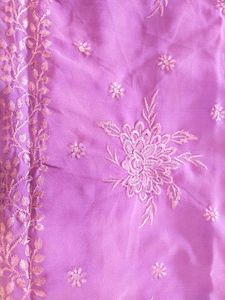 Viscose Georgette Embroidery Saree