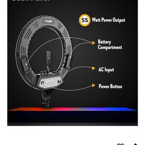 DIGITEK® (DRL-18H C) 18 Inch LED Ring Light with