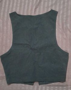 Black Heart Cutout Top