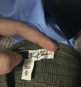 Olive Green Tube Top