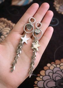 Star Dangle Earrings