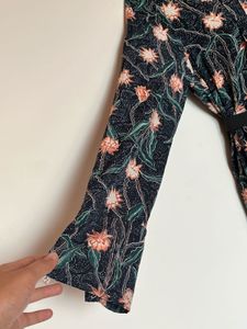 New Korean Floral Dress