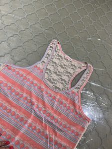 Striped Tank Top Size US XL