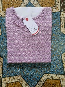New Chikankari Kurti