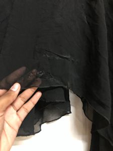 Wutongyu Black Sleeveless Dress