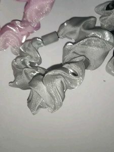 Beautiful Hair Scrunchies Set Of 5