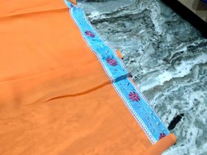 Exclusive Fancy Saree - Embroidered Detail