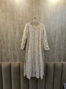 Chikankari Kurta with Embellished Work &amp; Churidar