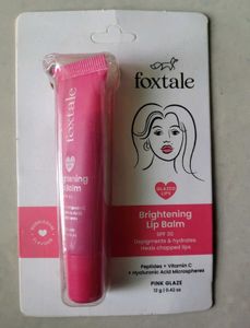 Foxtail Pink Glaze Lightening Lip Balm