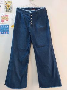 High Waist Flared Jeans