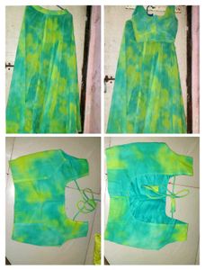 Tie-dye Lehenga Choli Set