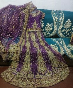 Beautiful Bridal Lehenge One Time Use