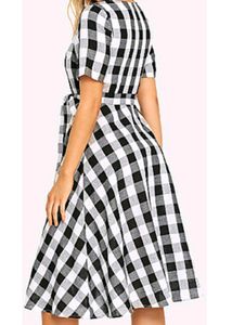 Black &amp; White Checked