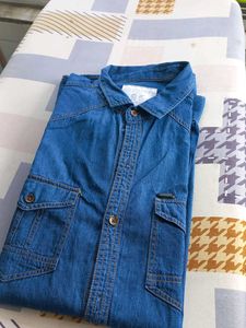 Full Sleeve Jeans Shirt