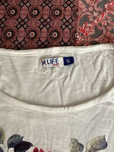White Crop Top From Lifestyle