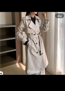 Korean Oversized Vintage Trench Coat