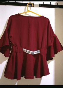 Maroon Top