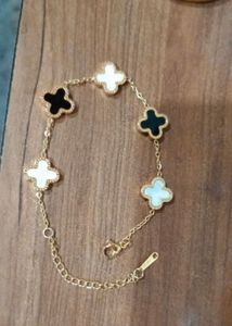 Van Cleef Double Sided Studded Bracelet For Women
