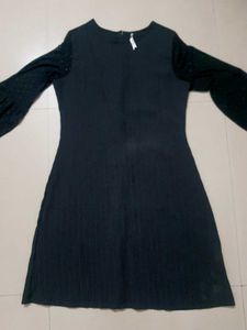 Ribbed Midi Dress Size Large