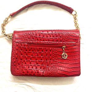 Red Leather Handbag