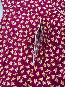 Patterned Night Suit