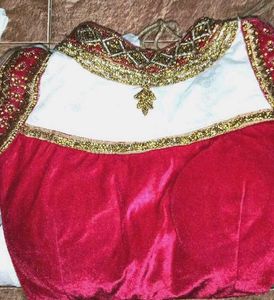 pink & Gold Ethnic Gowns