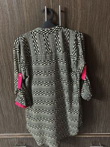 Patterned Tunic Top