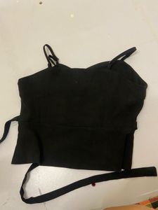Crop Buttoned Vest Professional