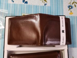 Genuine Leather Wallet Set for Men &amp; Women