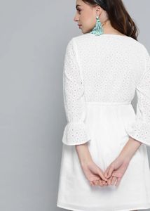 Sassafras White Lace Top