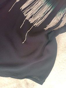 Fringe Fitted Top