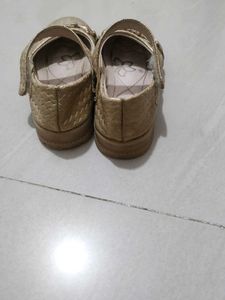 Girls Gold Shoes