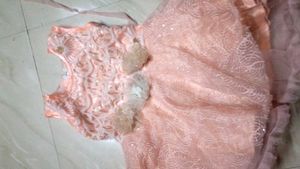 Peach Princess Dress