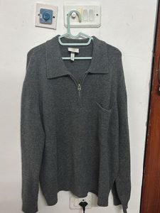 grey h&m sweater