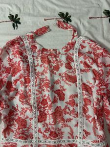 Floral Print Shift Dress