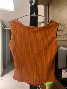 Rust Colour Crop Top