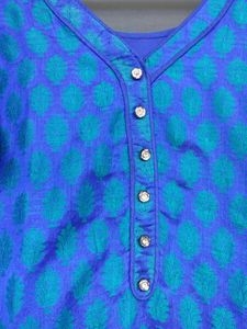 co-ord Set - Banarasi Brocade Kurta with Pants