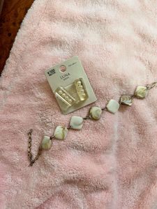 Bracelet &amp; Earrings Set