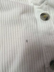 White Button-Down Top