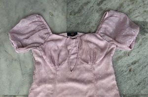 Cute Pink Mini Dress