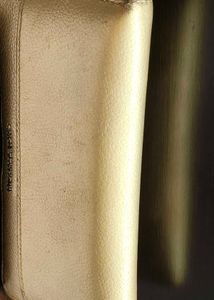 Michael Kors Pale Gold Continental Leather Wallet