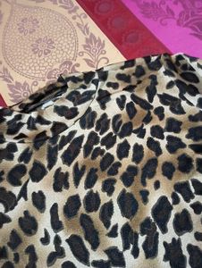 Animal Print Long Sleeve Top