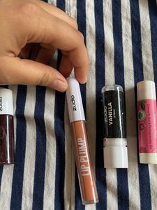 Combo Of 5 Zudio Lippies &amp; 2 Baby Chakra Lip Balms