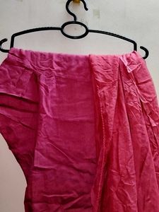 Pink Wedding Kurti Set
