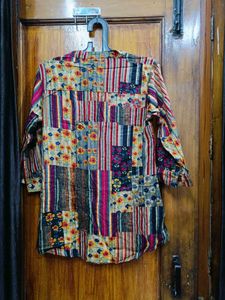🇳🇿💫🔥 Zola Brand Colorful Patchwork Shirt